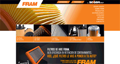 Desktop Screenshot of fram.com.ar